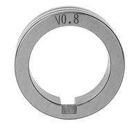 Respicefinem Rouleau d'avance de fil de 30 mm 08 10 12 - Roue de guidage de fil à souder - Idéale pour les machines de fil à souder - En acier inoxydable avec surface lisse et longue durée de vie (0,8