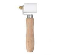 Respicefinem Rouleau de Couture de 40 mm, résistant aux Hautes températures jusqu'à 280 °C avec roulement pour projets de soudage de PVC Lisses, Blanc