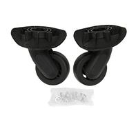 Respicefinem Roulette à Bagages 2 pièces 15. 0×11. 0×9. Roue de Valise silencieuse, Portable et légère, roulettes de Remplacement pour Bagages, 2 pièces