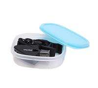 Respicefinem Sifflet d'extérieur bleu clair pour basket-ball avec cordon et pince à doigt fabriqué en plastique de qualité qui garantit une durabilité extrême et dispose d'un son net et audacieux