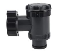Respicefinem Swimming Pool Plunger Valve 38mm ABS Clogging High Efficiency on Off Valve Ideal for Kinds of Swimming Pool Pumps Ensuring and Clear