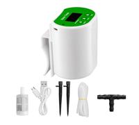 Respicefinem Système d'arrosage Automatique Dispositif d'arrosage chronométré pour Plantes en Pot Kit d'irrigation Goutte à Goutte de terrasse de Jardin avec contrôle Intelligent (for 2 Pots Plants)