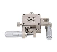 Respicefinem Table coulissante linéaire avec axe X et Y, plate-forme manuelle en acier inoxydable, contrôle de mouvement de précision pour équipements optiques et médicaux