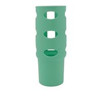 Respicefinem Tasse Protecteur Manchon Slip All Wristted Amovible Silicone Water Cup Bateau pour 30 oz Tasses Rose Clair Idéal pour Mugs Isolés avec Anti-dérapant (Légume)