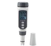 Respicefinem Testeur de qualité d'eau portable intelligent PH818 avec haute sensibilité et précision Grand écran LCD pour mesurer la valeur du pH et
