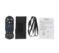 Respicefinem TL-300 Thermomètre Numérique Multifonction 3 en - Hygromètre Anémomètre Portable Compteur de Vitesse du Vent