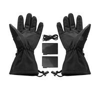 Respicefinem Touch Screen Heated Gloves Washable Electric Heater Gloves for Outdoor Riding Skiing with Three Temperature Modes and Comfortable Design (XL)