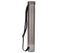 Respicefinem Tube de Peinture en Plastique, Stockage de Dessin Circulaire, télescopique, Texture Mate, Fournitures d'art, Gris foncé (Gris Profond)