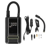 Respicefinem Voiture Pompe De Gonflage LCD Numérique Sans Fil Double Alimentation Électrique Moto Vélo Pompe De Gonflage Des Pneus Idéal pour Sur l'Aller Utiliser avec 7 4V