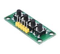 Respicefinem Vue du Module Ctrol 8x5x1 à 4 Broches, Clavier Module 4 Boutons de Contrôle par Clavier Électronique des Expériences