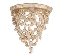 Respicefinem Wall Hanging Storage Rack Hollow Style Shelf Premium Resin Material and Ideal for Home Wedding and Holiday Decor in Bedrooms Living Rooms Office and M