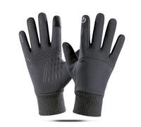 Respicefinem Winter Gloves Touch Screen Warm Gloves Non Slip Full Finger Insulated Glove for Cycling Mountaineering Skiing Hiking Outdoor Activities Cold Weather Men Women Size (L)
