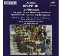 O. Respighi – La Primavera – 4 Liriche – Import
