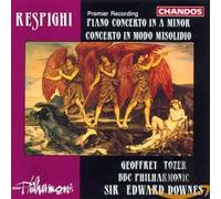 Respighi, O. – Concerto pour piano en la mineur – Tozer, piano – Import – NAXOS