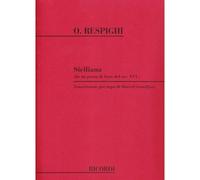 RESPIGHI O. - SICILIANA - HARPE