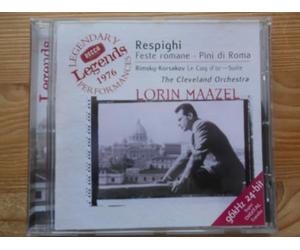 Respighi - Respighi : Les fêtes romaines - Les pins de Rome - Rimsky-Korsakov : Suite du Coq d'or