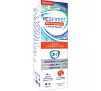 Respimer Décongestion Spray Nasal Forte Congestion 3en1 100 Ml