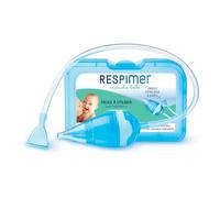 Respimer - Mouche Bébé - Doux et Hygiénique - Rhume et Rhynopharyngite - Facilite l’élimination du mucus - Facile à utiliser - 5 filtres protecteur - Fabriqué en France