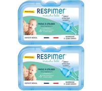 Respimer Mouche Bébé, Rhume et Rhynopharyngite, Facilite l’élimination du mucus Set(S) 2x1 pc(s)