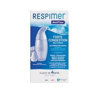 RESPIMER Kit d'irrigation nasale - Rhinites & rhinosinusites - 1 dispositif + 6 sachets - Dès 4 ans
