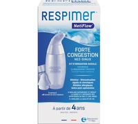 RESPIMER - Soin Irrigation Nasale Efficace, Décongestion Naturelle et Apaisement Durable (Kit Complet) - lot de 2 - Vendu par Lot