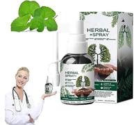 Respinature Brume de nettoyage pulmonaire à base de plantes - Puissant soutien pulmonaire, essence à base de plantes pulmonaires, spray naturel de nettoyage respiratoire et respiratoire, extraits de