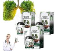 Respinature Brume de nettoyage pulmonaire à base de plantes - Soutien pulmonaire puissant, essence à base de plantes pulmonaires, spray naturel de nettoyage respiratoire et respiratoire, extraits de