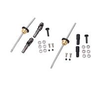 Respionfinem Metal Drive Arbre de Vitesses de Pont de Pont de Pont d'essieu pour WPL C14 C24 C34 C44 B14 B16 B24 B36 1 16 RC Aluminium Matériau en Alliage en Aluminium CNC