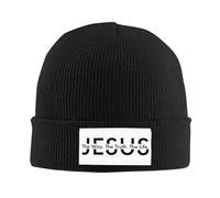 Respirant Beanie pour Homme Christianisme Jésus Croix Le Chemin La Vérité La Vie Bonnet Chapeau Tricot Universelle Chapeau d'hiver Tricoté pour Cyclisme Adultes Femme