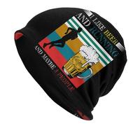 Respirant Bonnet De Loisirs J'aime La Bière, Courir Et Peut-Être 3 Personnes Bonnet De Nuit Confortable Chapeaux De Course pour Cyclisme, Adultes, Le Patinage