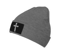 Respirant Bonnet Tricoté Psaume 46:10 Livre de Foi Dieu Christianisme Bonnet Chapeau Tricot Universelle Knit Beanie pour Sports Femme Ski