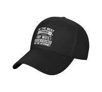 Respirant Casquette de Sport Je suis la Meilleure Chose Que ma Femme AIT jamais trouvée sur Internet Anti-Soleil Cap personnalisée Casquette Trucker pour Femme Homme Badminton