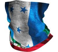 Respirant Chapeaux Demi-Visage Drapeau de l'Amérique Drapeau du Laos Cache-Cou Bandana 26X30cm pour Homme,Randonnée,Extérieur