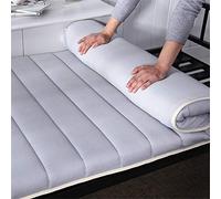Respirant Couleur Unie Matelas de Sol Doux antidérapante Tatami Matelas Japonais Pliable Futon Matelas Rebond Lent pour Étudiant Dortoir La Famille etcA-90x190cm(35x75inch)