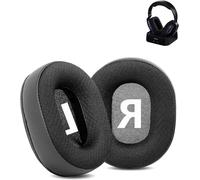 Respirant Coussinets de Remplacement Compatible avec Thomson WHP3311BK WHP3311W Headphones Coussinets d'oreille (Tissu Respirant/Mousse Haute densité)