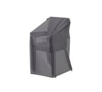 Respirant Housse de Protection pour Chaises Empilables 67x67xH80/110cm Bâche