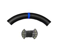 Respirant Housse Volant en Similicuir PU pour Toyota pour Corolla 2011-2013 pour RAV4 2011-2012(BlueMark BlackThread)