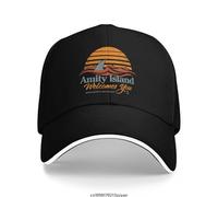 Respirant Jaws Amity Island Baseball Caps Hip Hop Sandwich Cap Hommes Femmes Réglable Plein Air Sport Chapeau Cadeau