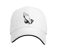 Respirant Mains DE PRIÈRE Dieu Casquettes de Baseball Hip Hop Sandwich Cap Hommes Femmes Réglable Plein Air Sport Chapeau Cadeau