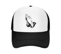 Respirant Mains DE PRIÈRE Dieu Maille Casquette de Baseball été en Plein air Hommes Femmes Mode Sport Chapeaux Hip Hop Trucker Cadeau