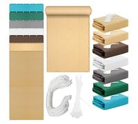 Respirante Rectangulaire 2.2 x 3.4 m Résistant Aux UV Toile d'ombrage Protection Solaire avec 4 Morceaux de Corde pour Extérieur Terrasse Jardin Balcon, Couleur Crème
