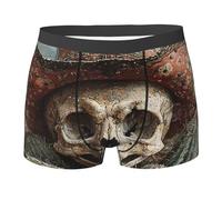Respirants Trunks Caleçons Hommes Crânes Art Vintage du Sud-Ouest de l'Ouest Calecon Léger Calecon Boxer S