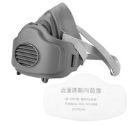 Respirateur anti-poussiere chimique en gel de silice Filtration des masques anti-poussiere a gaz Renovation d'usine