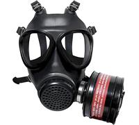 Respirateur intégral avec filtre à charbon actif de 40 mm, respirateur à gaz pour vapeur organique, chimique, soudure, anti-poussière, peinture, résine époxy