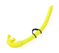Respiration sans effort avec notre tuba de plongée en PVC pour les amateurs de plongée avec tuba et de natation (jaune)