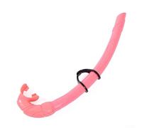 Respiration sans effort avec notre tuba de plongée en PVC pour les amateurs de plongée avec tuba et de natation (rose)