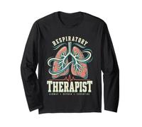 Respiratoire Thérapeute Respiratoire Oxygen Expertise RT Care Lungs Manche Longue