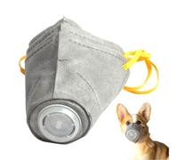 Respirator Muzzle for Dogs Reusable Breathable Filter Anti Dust Cover