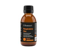 Respiratory Zen - Sirop Voies Respiratoires - Eucalyptus, Échinacea, Propolis, Thym, Plantain et Bouillon-Blanc - Miel Multifloral et Sirop d'Agave, sans Sucre Ajouté - 150 ml - Zenement