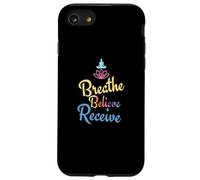Respire, Croire, recevoir Coque pour iPhone SE (2020) / 7/8